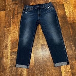 Gap Mid Rise Girlfriend Jeans/Denim